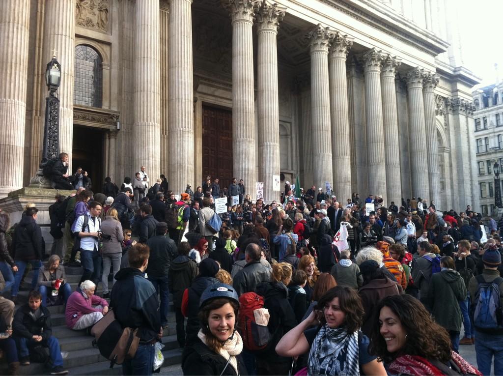 GlobalNoiseLondon_15m Hundreds turn out for Occupy London's first birthday