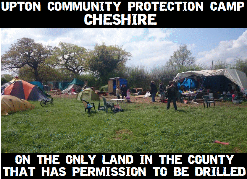 Upton Community Protection Camp.
